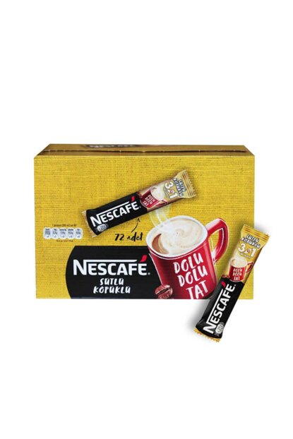 NESCAFE SÜTLÜ KÖPÜKLÜ 72 Lİ