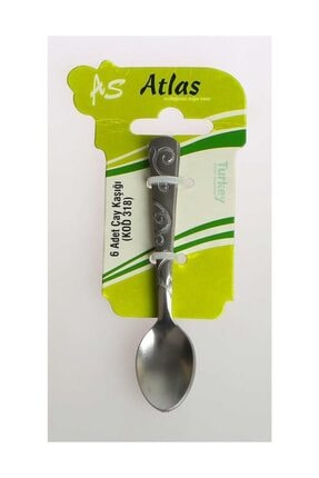 ATLAS 6 ADET ÇAY KAŞIĞI