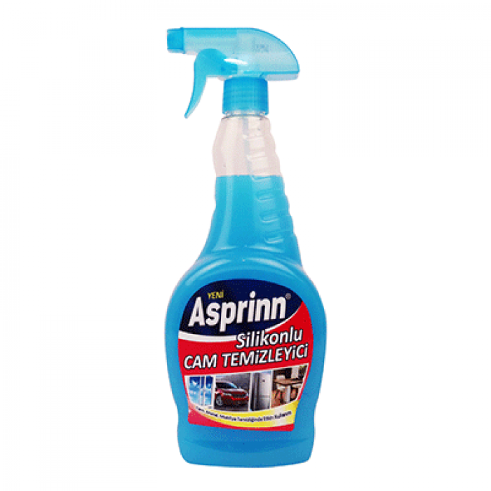 ASPRİNN SİLİKONLU CAM TEMİZLEYİCİ 750 ML