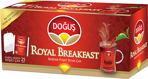 DOĞUŞ ROYAL BREAKFAST BARDAK POŞET ÇAY 25'Lİ