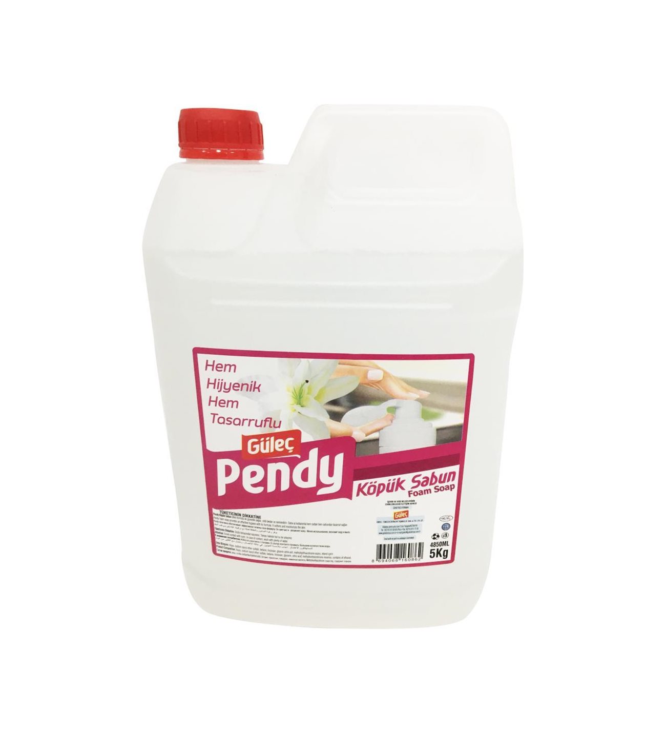 GÜLEÇ PENDY KÖPÜK SABUN 5 KG